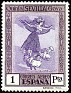 Spain 1930 Goya 1 PTA Violet Edifil 526